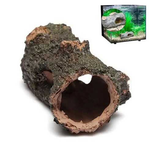 1pc aquarium hollow hole log - hollow,