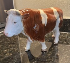 Vtg Goebel Porcelain Hereford