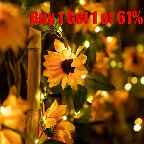 20led solar sunflower fairy - solar,