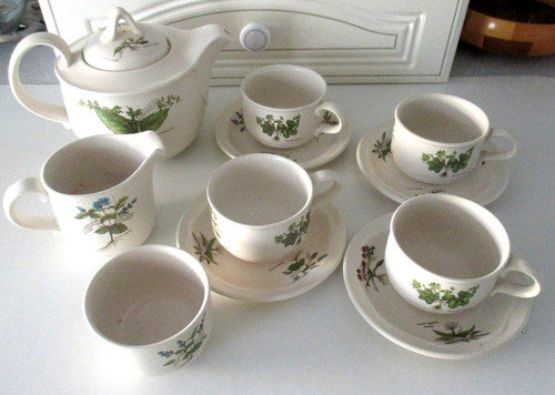 Poole pottery tea set - poole,