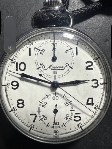 Minerva chronograph pocket - chronograph,