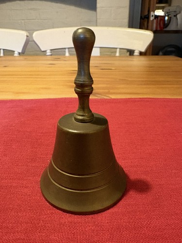 Vintage solid brass - brass, hand