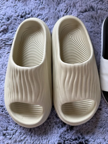 Ladies cream slider size 6 - cream, 5-6