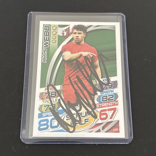 Signed rhys webb - signed,