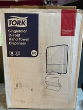 Tork SingleFold/C-Fold Paper Hand Towel Dispenser H3, Black 553008 