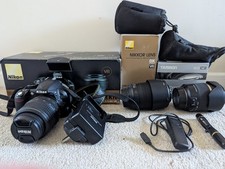 Nikon D3100 18-55 VR Camera Kit with Extra Lenses and Accessories