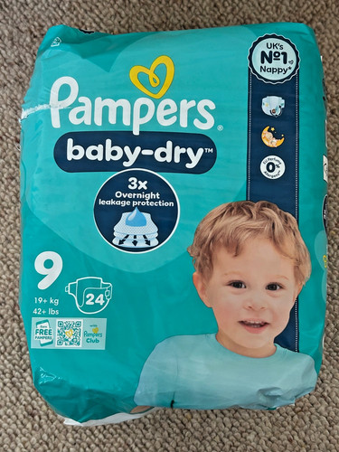 Pampers baby dry nappies - pampers,
