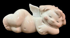 Lovely Nao by Lladro Cheeky Cherubs Forty Winks Porcelain Figurine Unboxed SU722