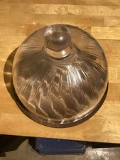 Darlington Glass Large Cheese