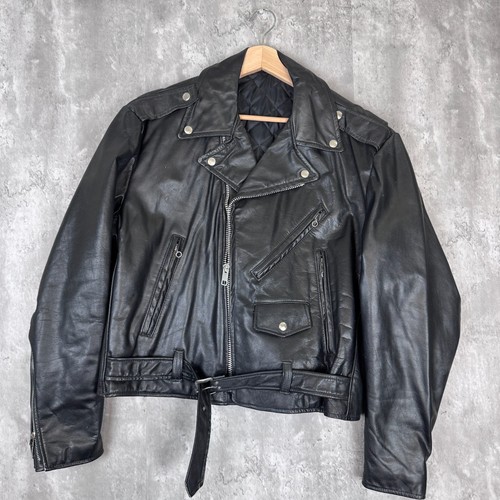 Vintage leather motorcycle - vintage,