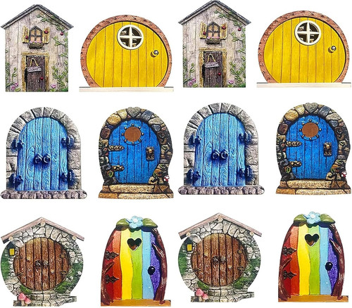 12x fairy doors - fairy, garden