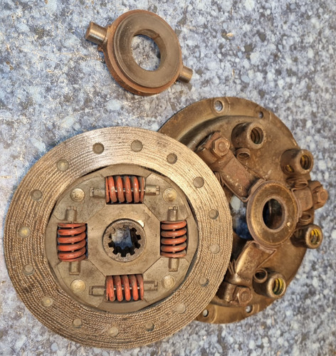 Clutch disc cover and - disc,,