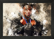Chadwick Boseman Framed Wall