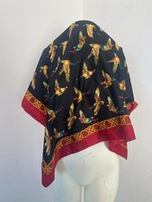 Duck scarf red black