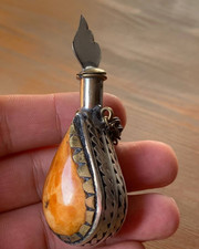 Antique Moorish Silver Kohl