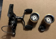 Daiwa 19 TDM 2508 Front Drag Match Reel with Spare Spool Loaded 4& 6 Lb Line