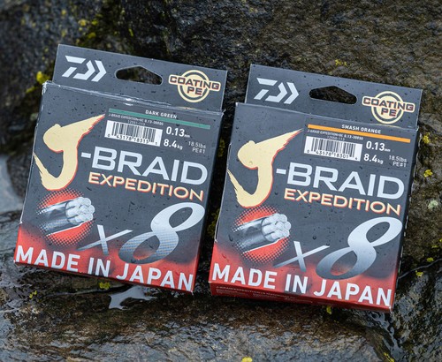 Daiwa braid expedition x8 - j-braid,