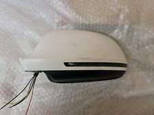 2010 AUDI A3 CABRIOLET  PASSANGER SIDE WING MIRROR IN WHITE Spare Or Repair 