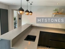SPARKLE GREY QUARTZ KITCHEN
