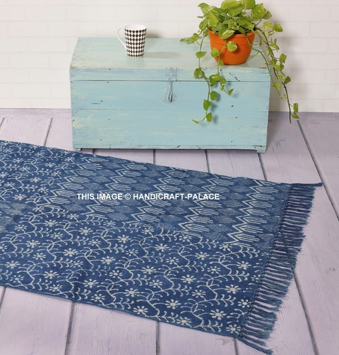 Indigo blue cotton - 3, ft
