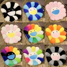 40cm/60cm Takashi Murakami Rainbow Flower Pillow Plush Colorful Stuffed Gift New