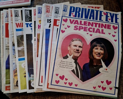 Issues private eye - x,