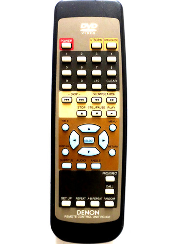 Denon dvd player remote - dvd,