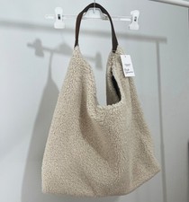 Primark x Paula Echerarria large slouch borg tote shopper bag