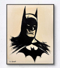 Original Batman Superhero Art