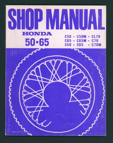 Honda c50 s50 s65 - 70,