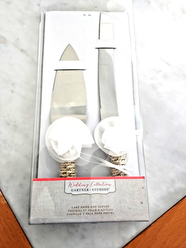 Gartner wedding cake set knife - gartner,