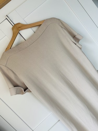 Cos shift dress cream cotton - shift,