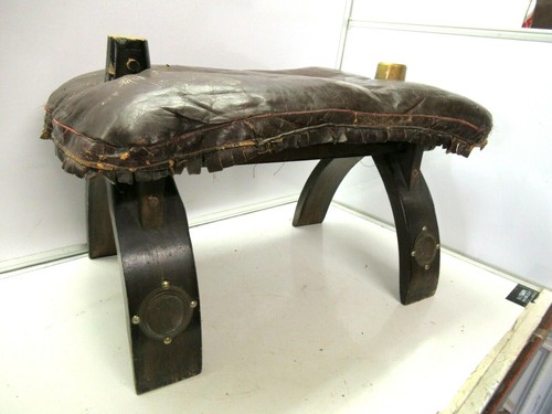 Vintage tanned leather - , hide