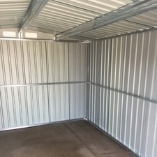 Metal Garden Shed Storage House With Free Base 8 X 10 FT