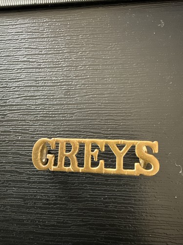 Royal scots greys - greys, brass