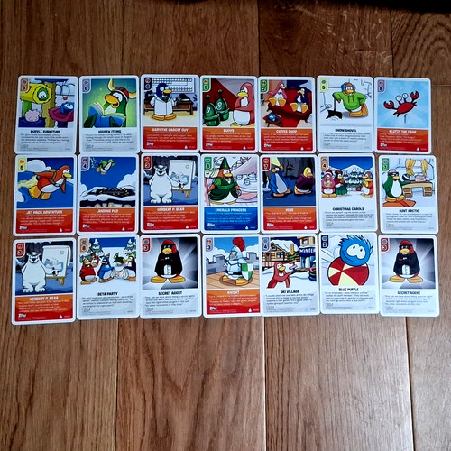 Club penguin x21 trading - trading, cards