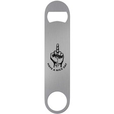 'Rude Middle Finger' Bar Blade