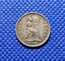 1842 Fourpence Victoria