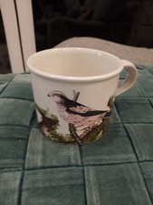 Portmeirion Birds of Britain Coffee Large Mug Tea Cup Long Tail Rare