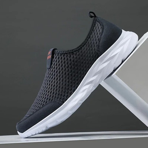 Men summer mesh slip - men's, slip-on