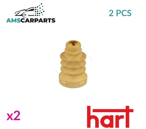 Rubber buffer bump stop pair - rubber,
