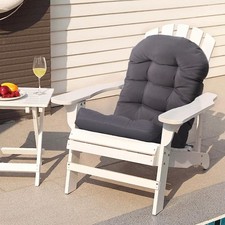 Outdoor Furniture Cushion High Back Seat Chair Sun Lounger Pad Water-resistant