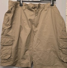 Mens Biege Cargo Shorts Peter