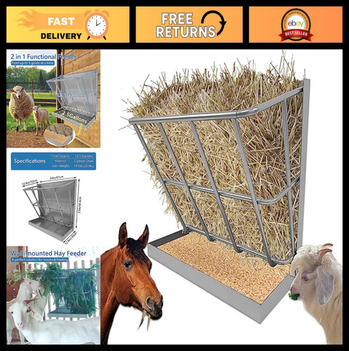 Goat hay feeder 22 - hay,