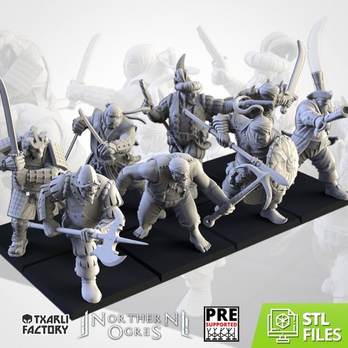 Ogre mercenary veterans - ogre,