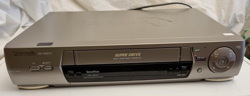 Panasonic hd675 vcr vhs - panasonic, nv-hd675