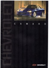 Chevrolet Camaro 1999-2000 UK Market Sales Brochure Coupe Convertible Z28