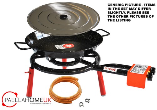 36cm enamelled paella pan - paella,