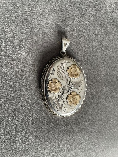 Vintage large sterling silver - large,