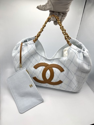 Chanel coco denim beach - bag,